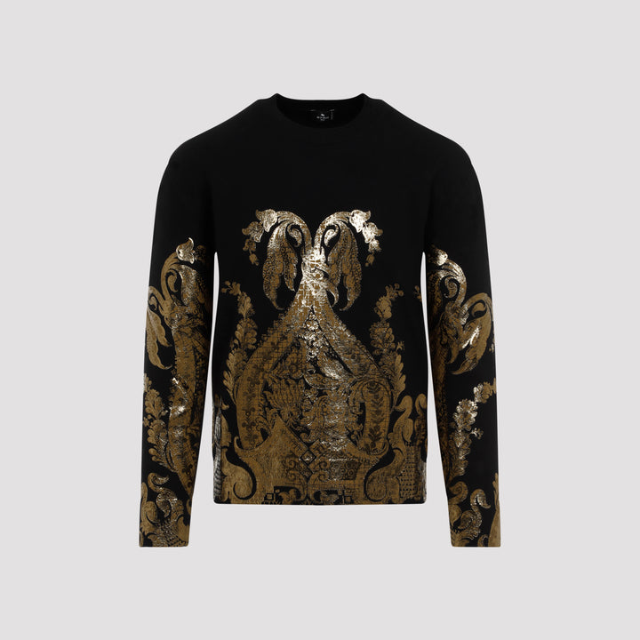 Etro Sweater - Black | f1c87269845ba7239f3c3400f37b2f339722fd39