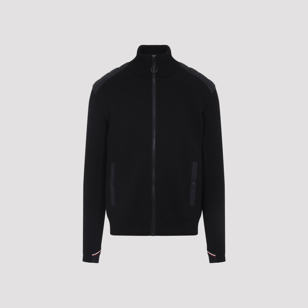 Moncler Grenoble Cardigan - Black | 66bc8544b356de58b06eeb75633a85381f59420b
