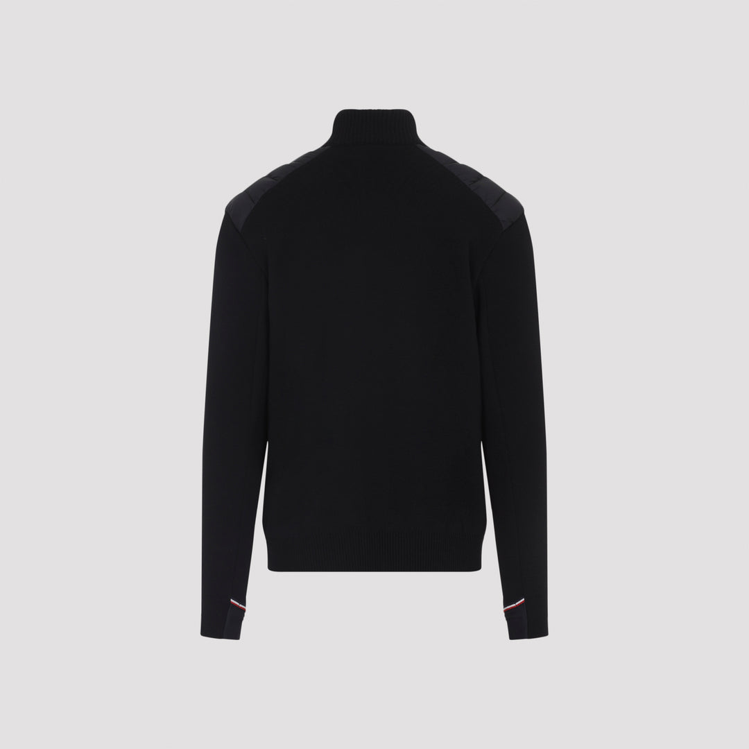 Moncler Grenoble Cardigan - Black | e2f9b6fc5488377200a1efc80d9ed094b8ed90b1