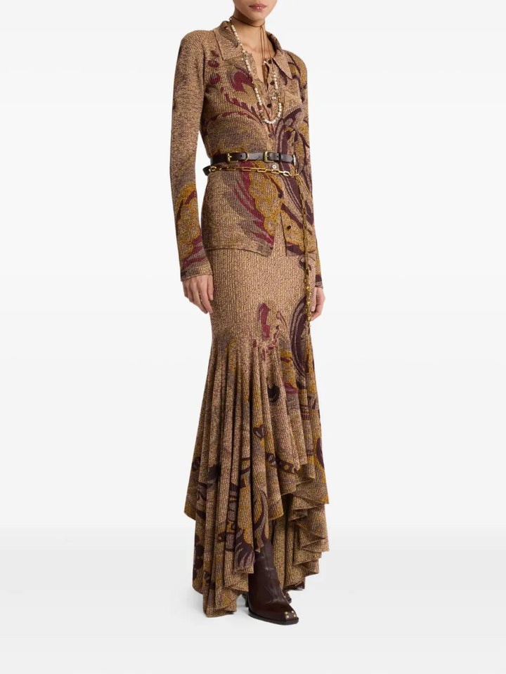 Etro Cardigan - Brown | 344851deb6b1662ba6c38b702837a8075cb8571b