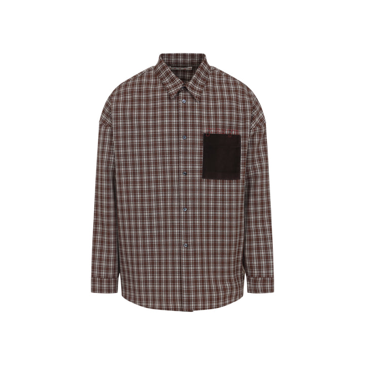 Marni Shirts - Brown | 78642afb7c0add97a40551424d26ea0e3d29759a