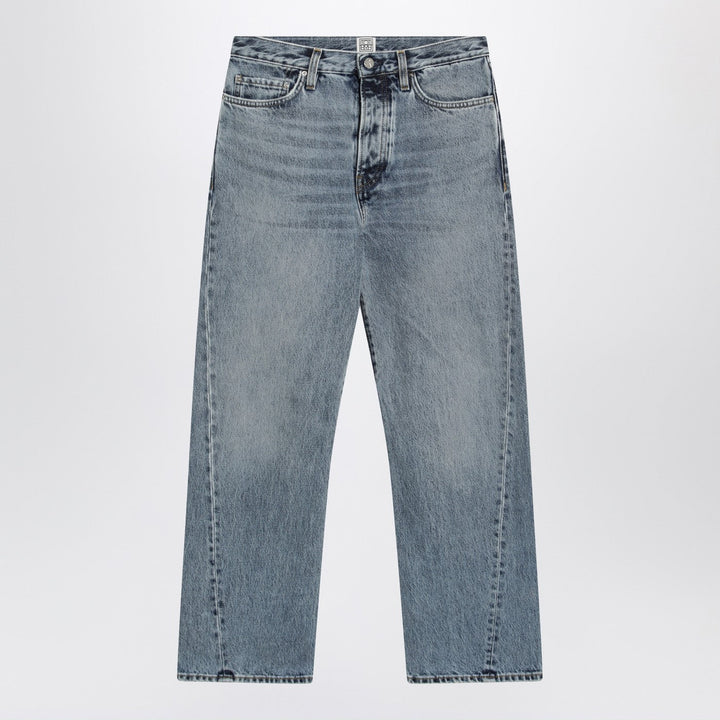 Toteme Pants - Blue | 9166d96d833d6bb0e0964280317cf4c54145930c