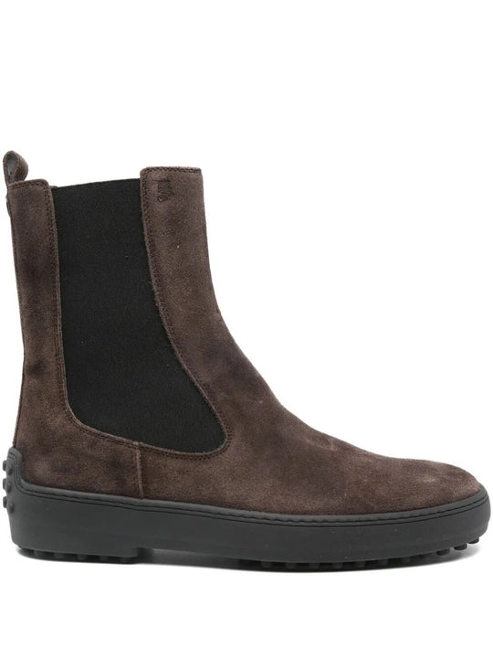 Winter Gommino Suede Ankle Boots