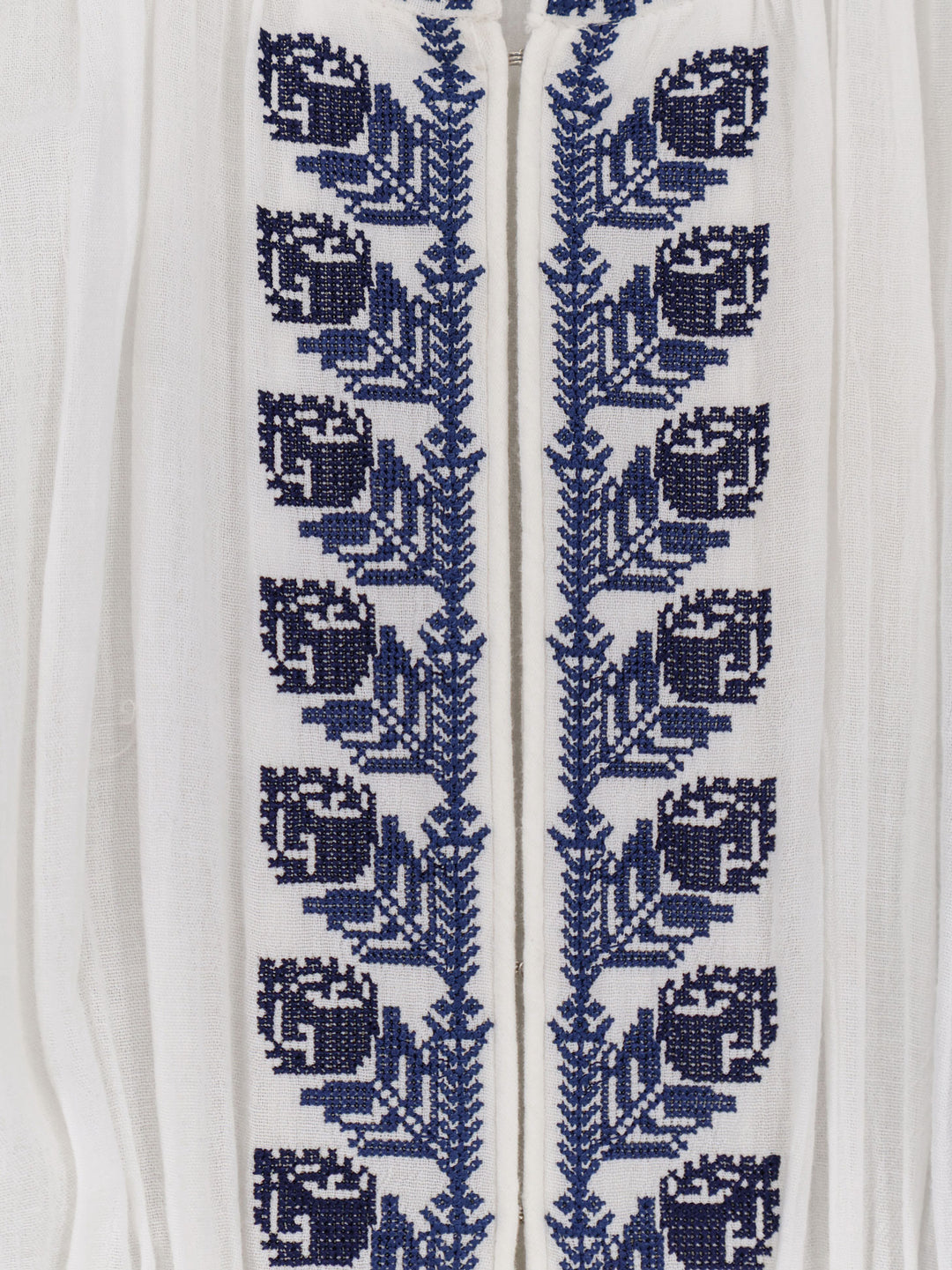 Marant Etoile Dresses - ECRUBLUE | 638f8d7e986784d573b834fd0ac29c594c05e7c6