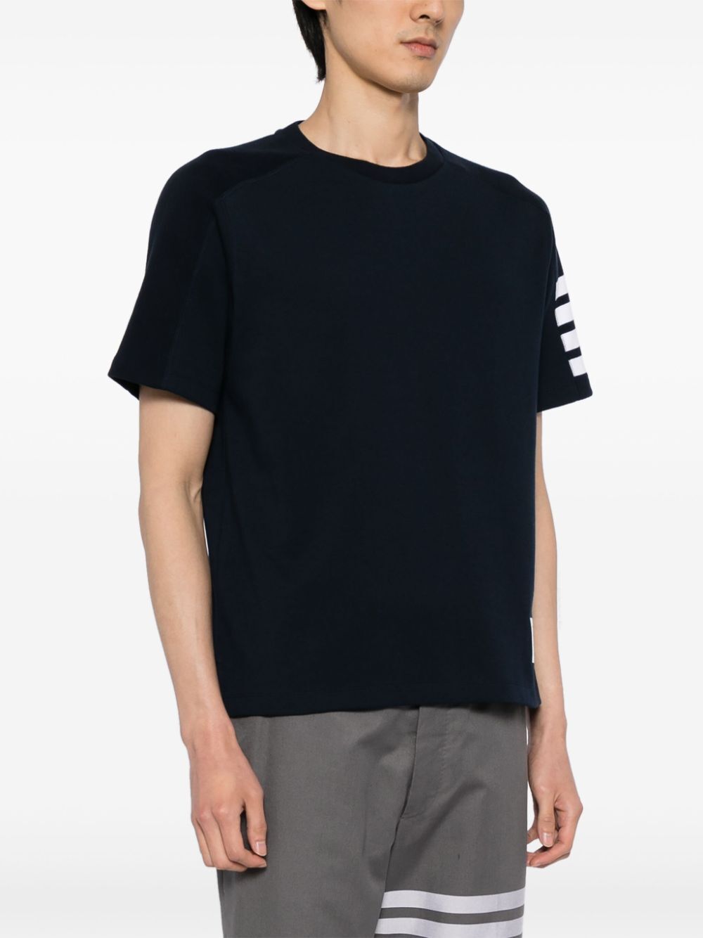 Thom Browne T-shirts - Blue | 351b1c70c2bedd7ee0ba61e955805bbfdfca5290