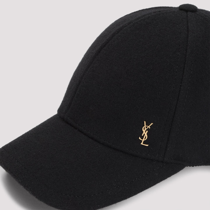 Saint Laurent Hats - Black | da9aa7d7c0197d7c73fccf253d4d4cf626e0a957