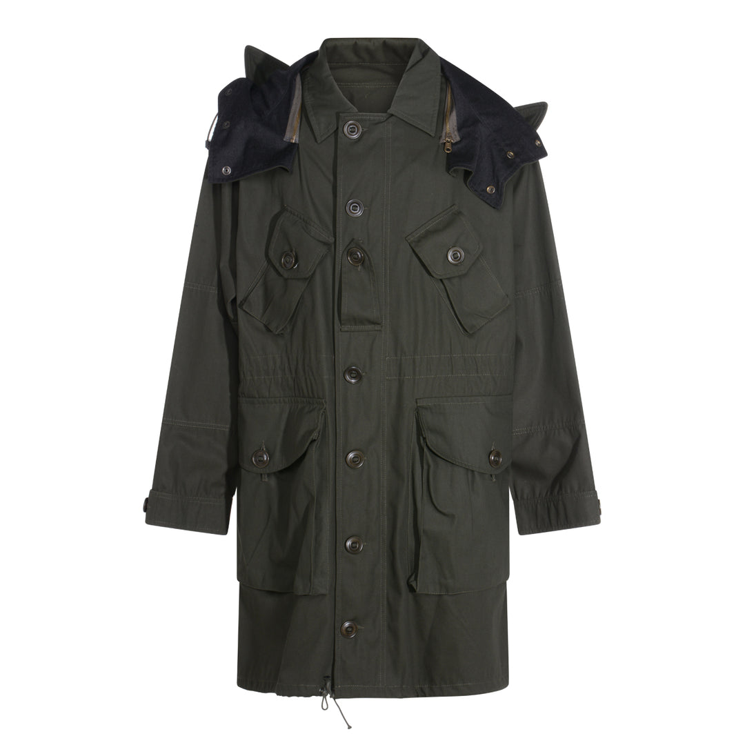 Maison Margiela Coats - Blue and green | b6165cda07a76107f8a7a3c61f70871371ab35a0