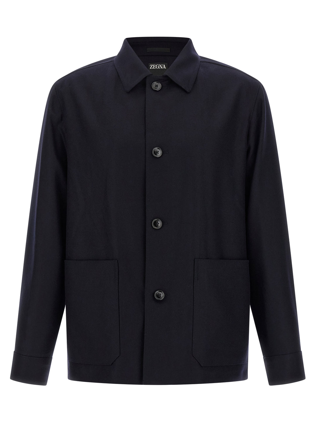 Zegna Alpe Shirt and Blouse - Blue | 58cb1c5d16766b832c77aefa92b577cfddb80c2b