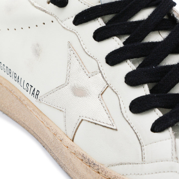 Golden Goose Sneakers - WHITE BEIGE/PLATINUM/BLACK | cde08a9dcfd9ac528cee96dd65b3e4518a483e45