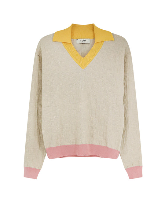 Cotton And Silk Sweater