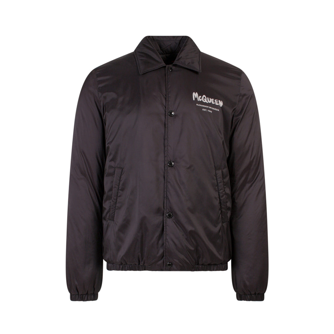 Alexander Mcqueen Jackets - Blacks and greys | 822916478623ec2ccd238f077dd8bd82b91f6cea