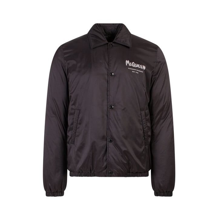 Alexander Mcqueen Jackets - Blacks and greys | 822916478623ec2ccd238f077dd8bd82b91f6cea