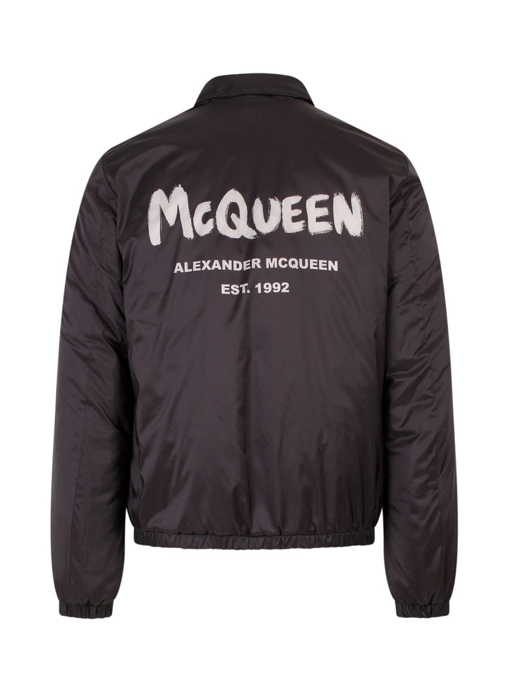 Alexander Mcqueen Jackets - Blacks and greys | 0a7419eb4a789decbda12c12918f6a757e9d5112