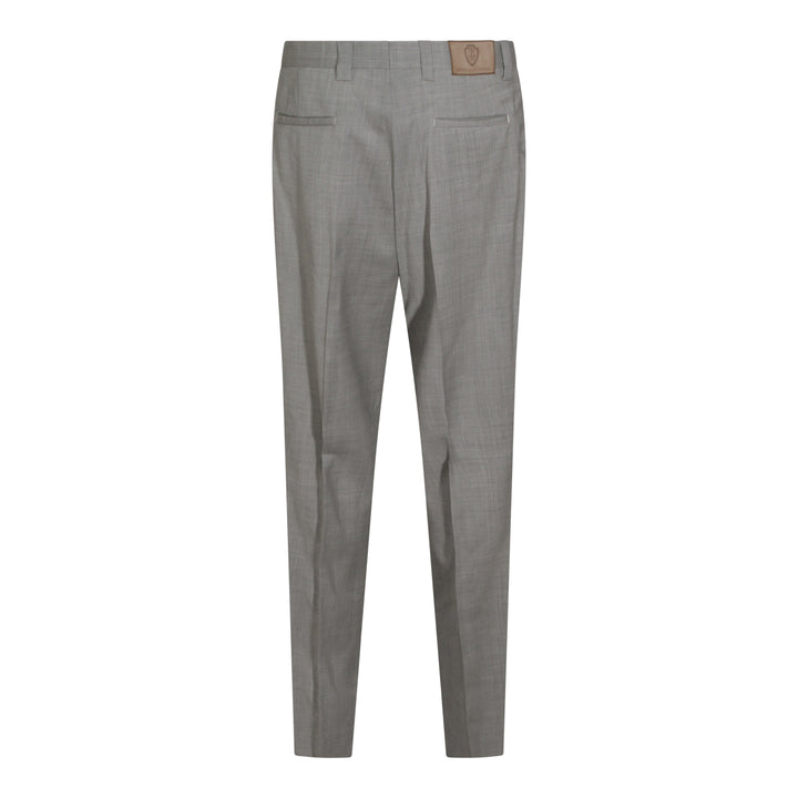 Brunello Cucinelli Trousers - PERLA | 9313ffceb965e16955e6de0d664ca12dc0fb357c