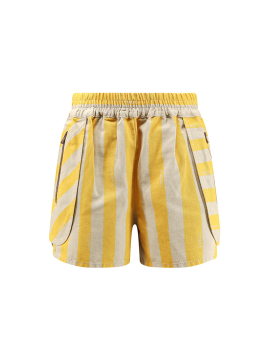 Cotton And Linen Shorts