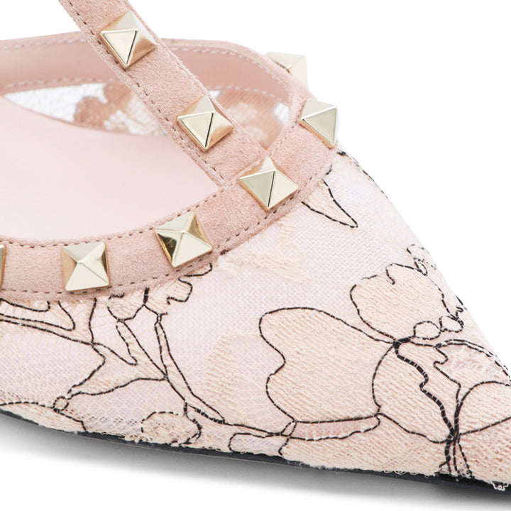 Valentino Garavani With Heel - SKIN-NERO/SKIN SORBET | 3d578a265ad4e8ec4ba27cffe9e377f47f74fe19