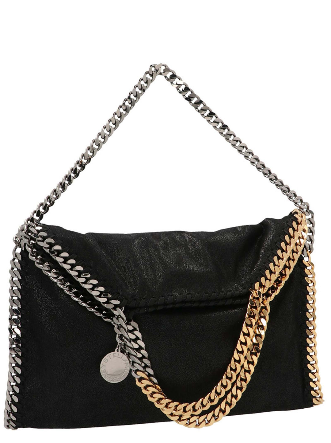 Stella Mccartney Tote Piccola Falabella Hand Bags - Black | 358a8eea0c375fc18eaca48124fc117dc608664a