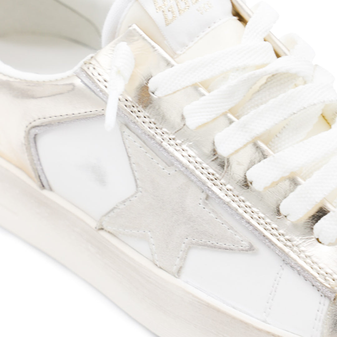 Golden Goose Sneakers - PLATINUM/MILK/BEIGE | 4a2f37d6ef85b8c14dae63f4481421f25bb38252