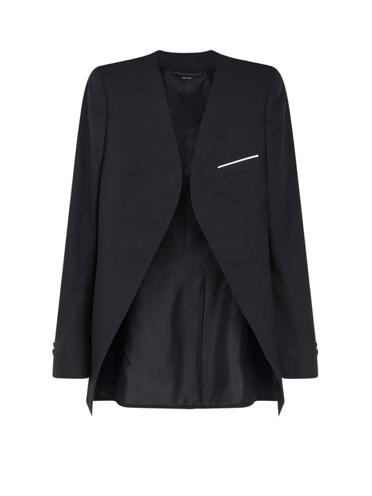Wool And Silk Blazer