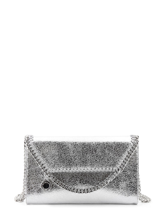 Falabella Metallic Fabric Crossbody Bag