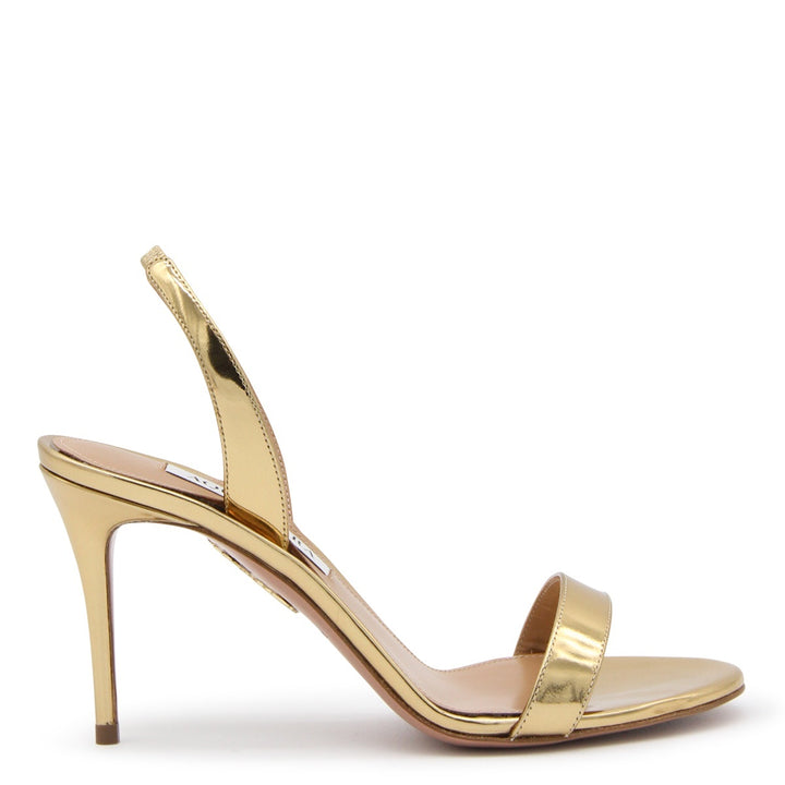 Aquazzura Sandals - SOFT GOLD | 8972780ff16ed853c9dacf01f535f60952441faa