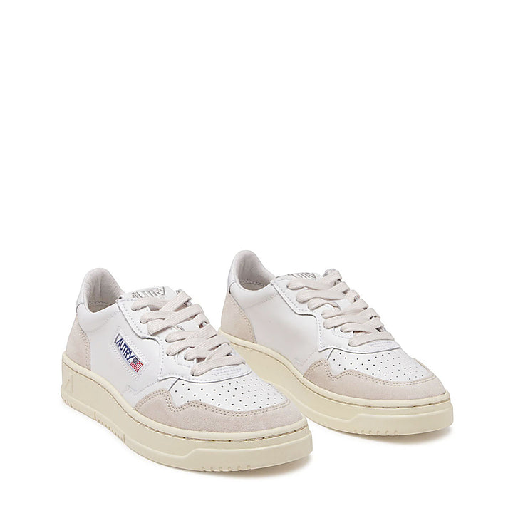 Autry Sneakers - LEAT/SUEDE WHITE | f549c8079355213f9de53548db2f20101c73e646