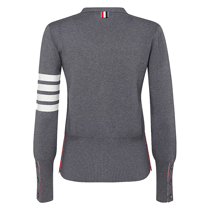 Thom Browne Sweaters - MED GREY | 935d42636e0d4db744d334d78664c2c66616a2d8