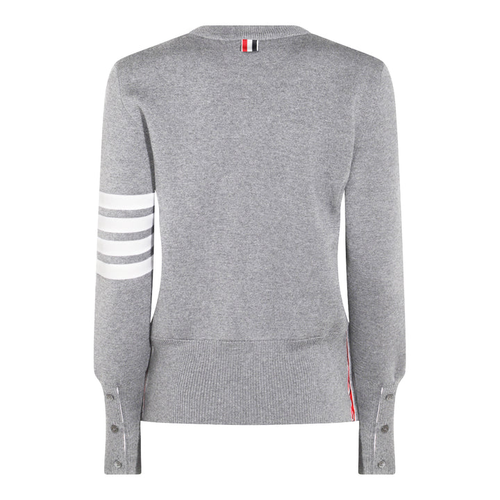 Thom Browne Sweaters - LT GREY | 0e03362cbfd037635ea2e3b047da695f235c29a4