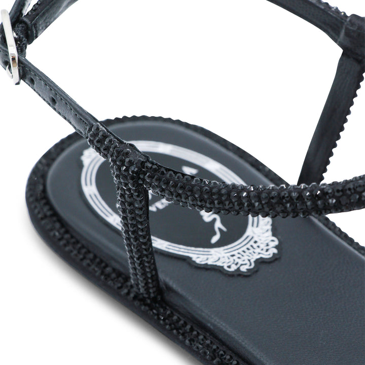 René Caovilla Flat shoes - Blacks and greys | dcfebdb0e615213bd01dd4bba8f5bea079e2fc26