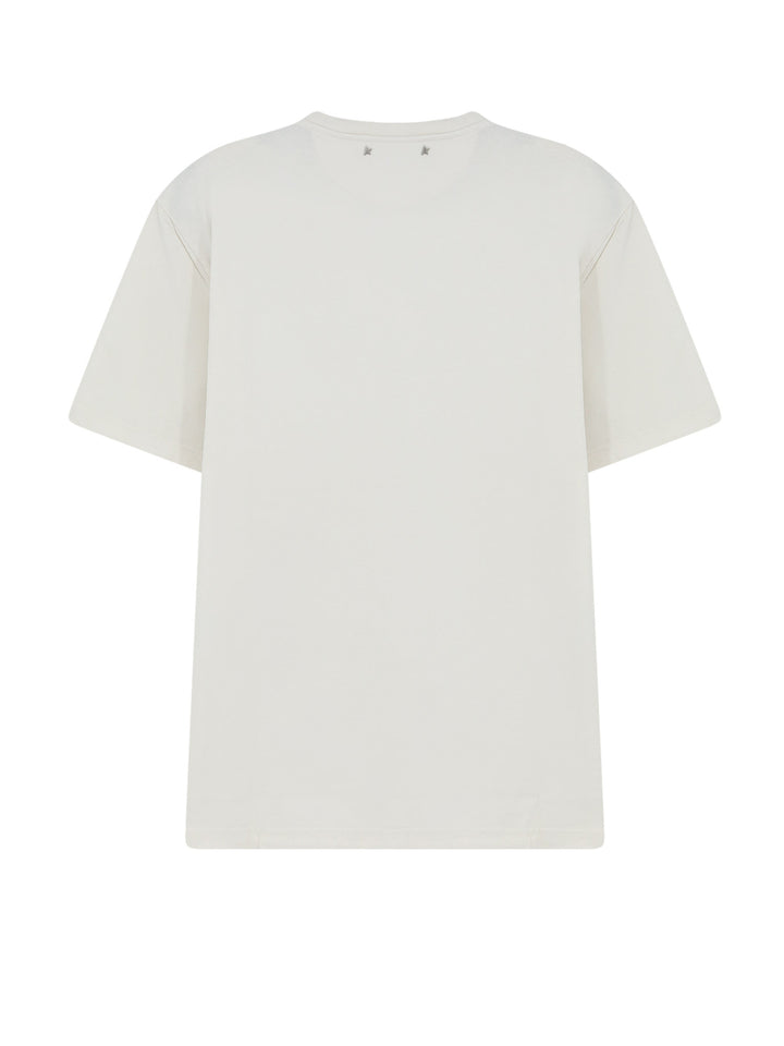 Golden Goose T-shirts and Polos - HERITAGE WHITE | 6f85be4cfd9aeac536472f29562abd8a28bf76f8