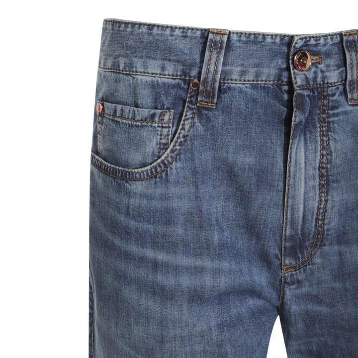 Brunello Cucinelli Jeans - MED WASH DENIM | 5c61c72c147eb8f2fb1e931041f2e0374080553f