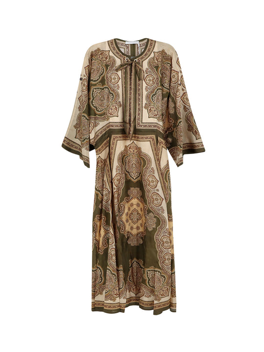 Mahon Silk Tunic Dress