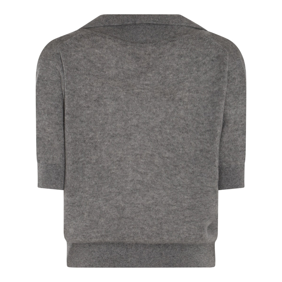 Khaite T-shirts and Polos - WARM GREY | 6986500aa708f914ea55dca44d187851ed3b521c