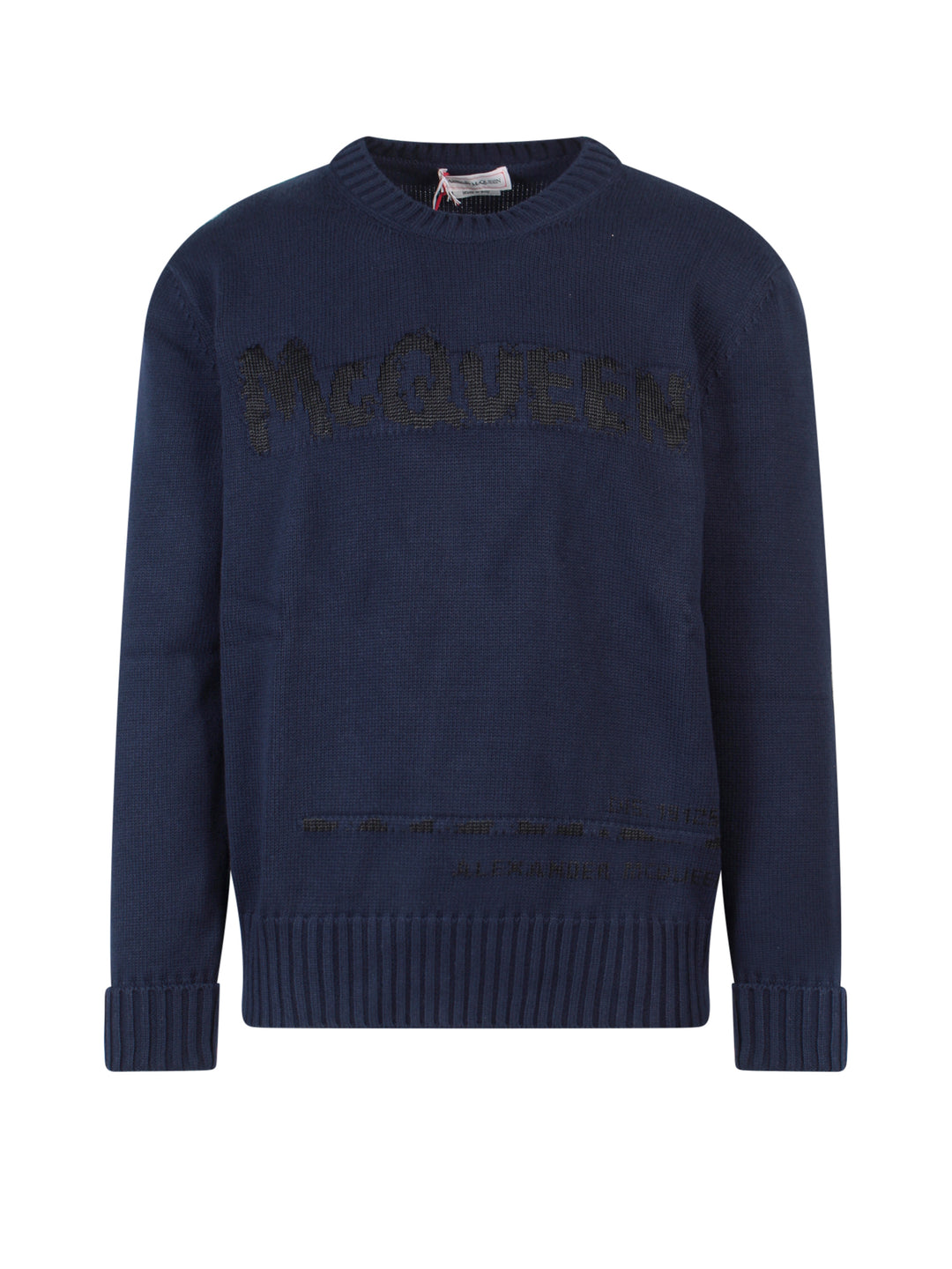 Alexander Mcqueen Sweaters - Blue and green | d78004ec3549f504fe96dded756dc0aa9beb01dc