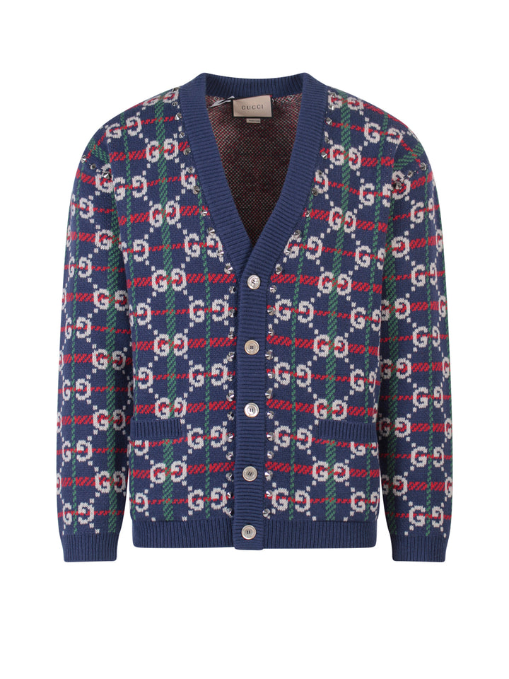 Gucci Sweaters - Blue and green | cddf4d76997c2b9037773f64511095321265b34c