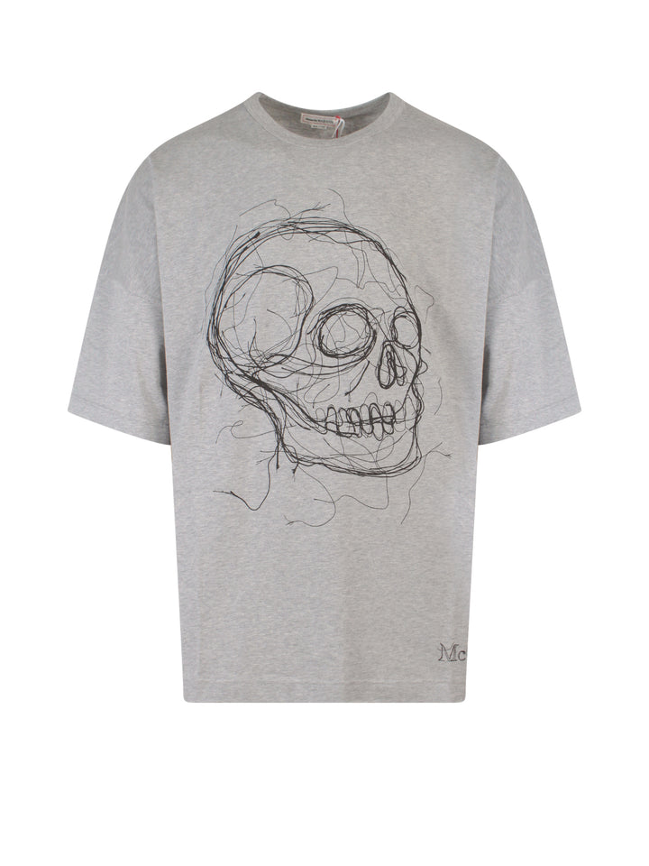 Alexander Mcqueen T-shirts and Polos - Blacks and greys | 35eae71632fdb2a8a2ee01f2d0a2cb6ce866e70c