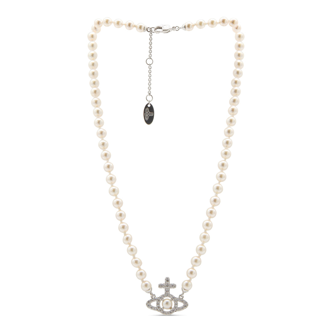 Vivienne Westwood Bijoux - PLATINUM/WHITE/CREAMROSE PEARL | 1e91fd54e22fe7198497b3201711c70be69b3f00