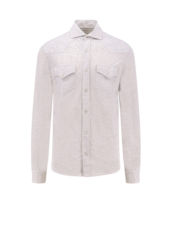 Leisure-Fit Cotton Shirt
