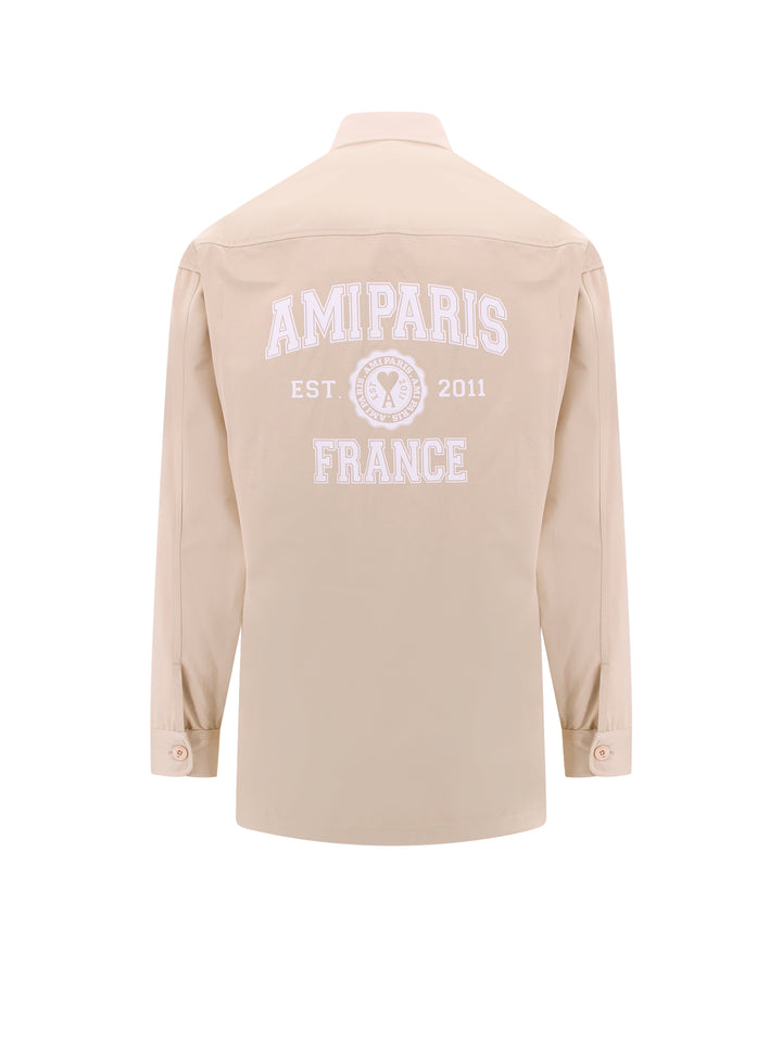 Ami Paris Shirts - Light and natural | 40013f4171a97fc2db81aad597987c7d854286ee