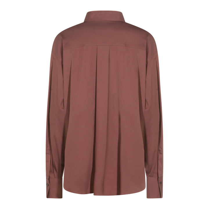 Brunello Cucinelli Shirts - RED BROWN | 12b7e3b841c103a7c3bb8a52ab5307843dadb8f4