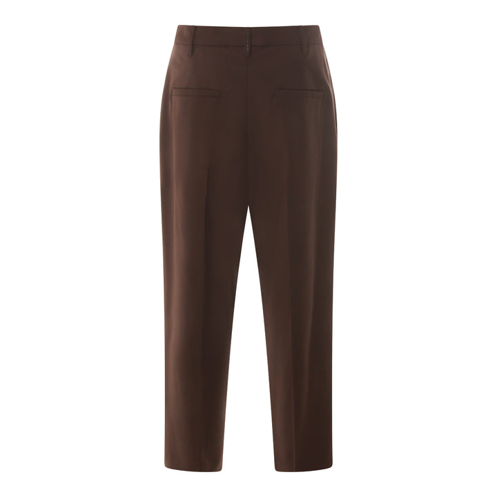 Brunello Cucinelli Trousers - CAFFE | 06e4313bd29b5b2c68664c8fb3cec465952ac64e