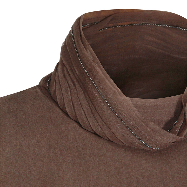 Brunello Cucinelli Shirts - DARK CHOCOLATE | 1657111d26ee652f68e298983a8233c0cc0cf5d3