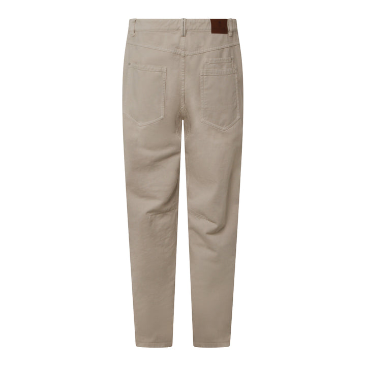 Brunello Cucinelli Trousers - WARM WHITE | 32650b7820ae0a6038c53e4bad0bf83df1ff9cf1
