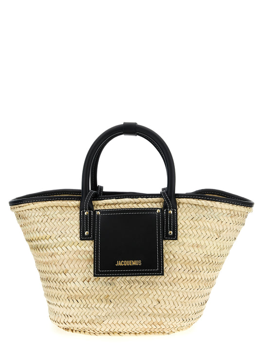 Le Panier Soli Tote Bag Black