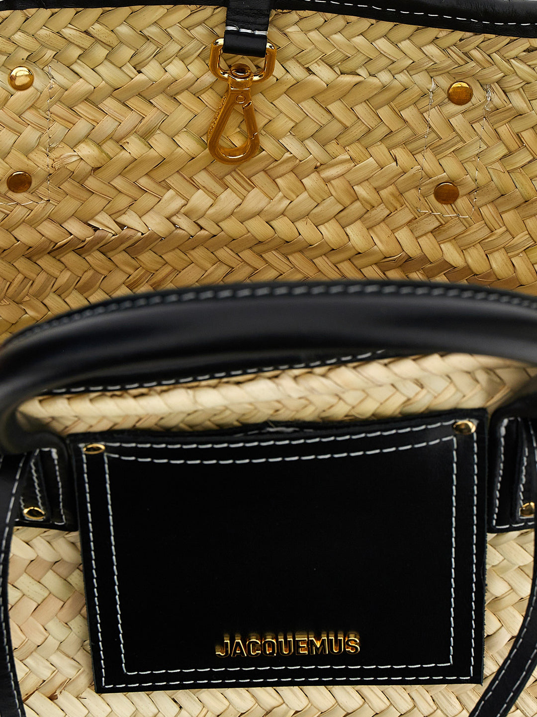 Jacquemus Le Panier Soli Tote Bag - Black | aaa2d92b11a4b1095c778f8e8ff85a95170c8796