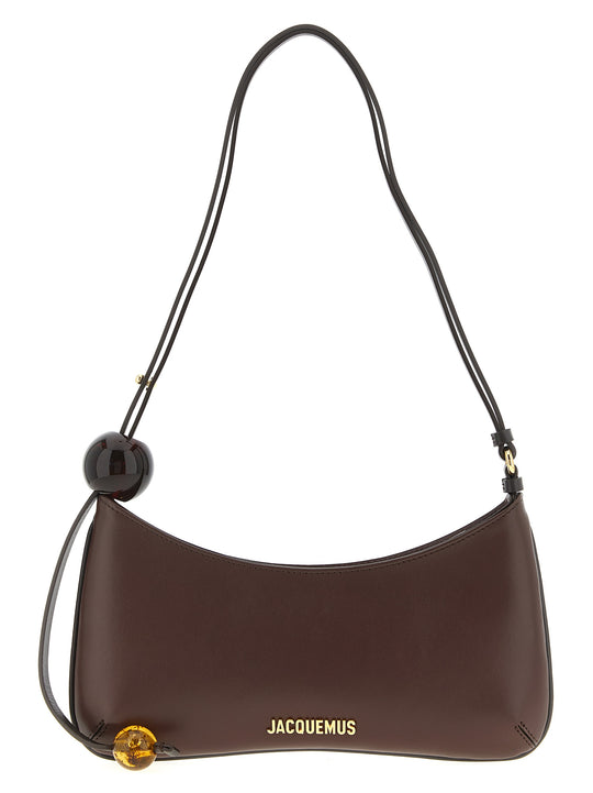 Le Bisou Perle Shoulder Bags Brown