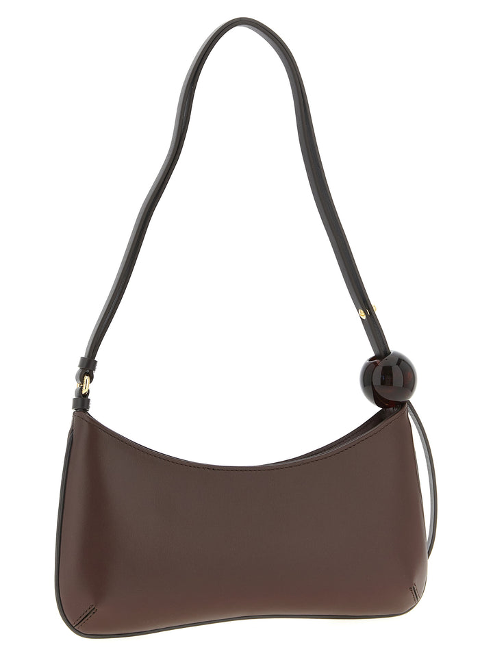 Jacquemus Le Bisou Perle Shoulder Bags - Brown | 5d561b6da8644bb642cb35315e52516be8538bc4