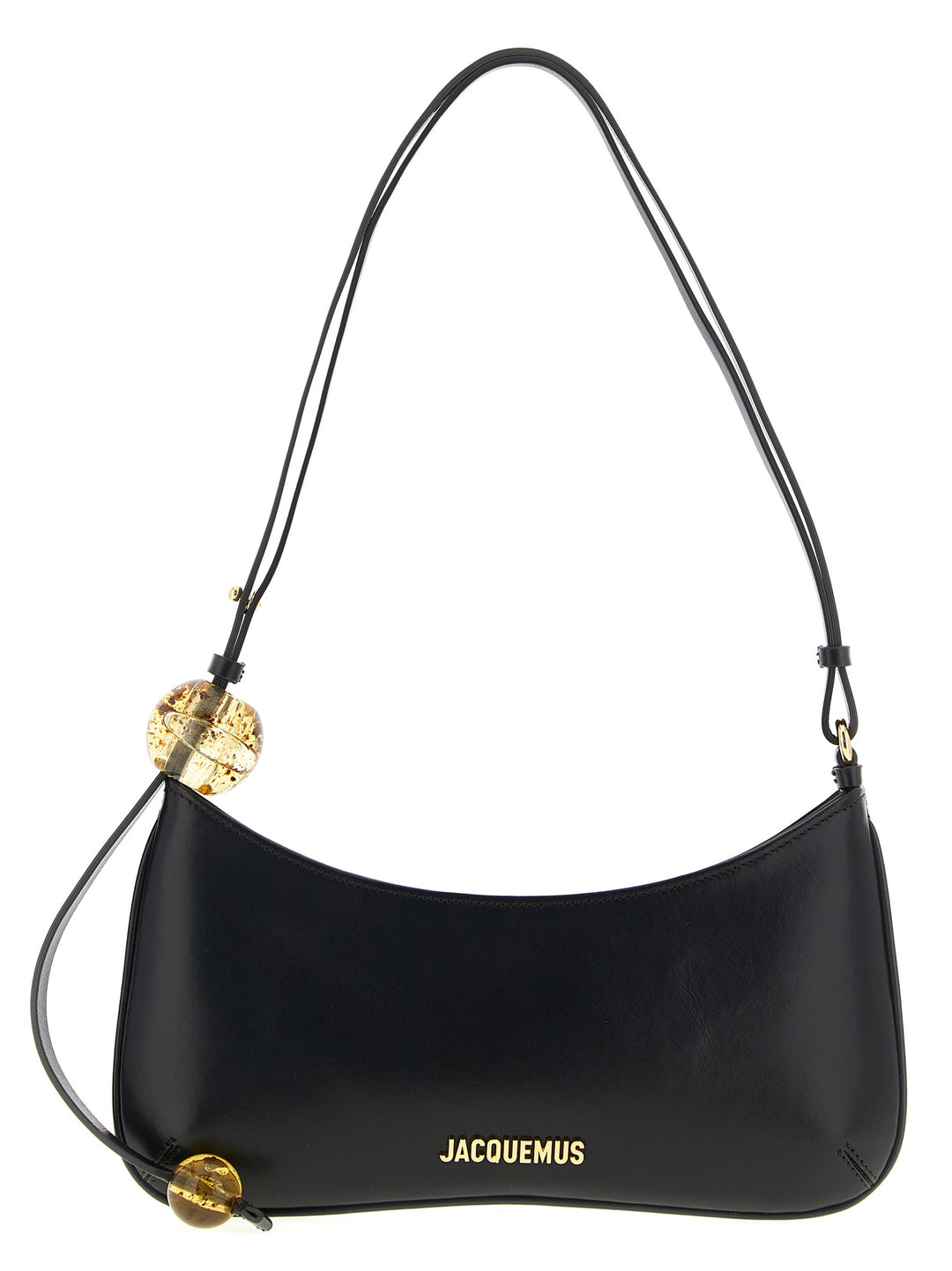 Jacquemus Le Bisou Perle Shoulder Bags - Black | 07b31444c85922bf4c61afad14525373f66df883