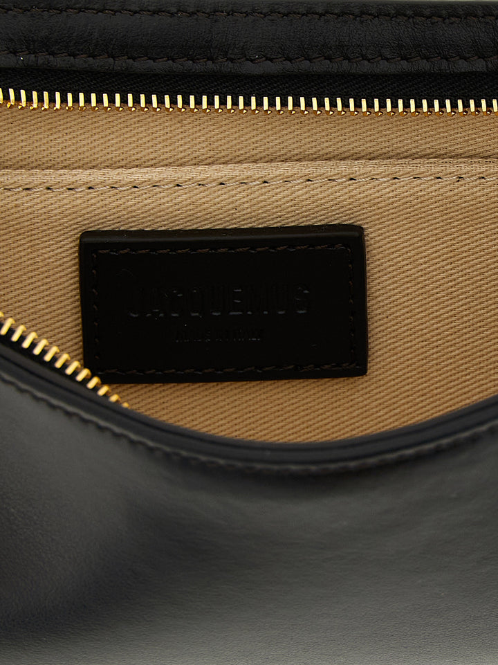 Jacquemus Le Bisou Perle Shoulder Bags - Black | b12b19f1213ae9643aefac0e342e41e4b639b87d