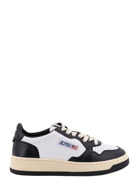 Bicolor Leather Sneakers